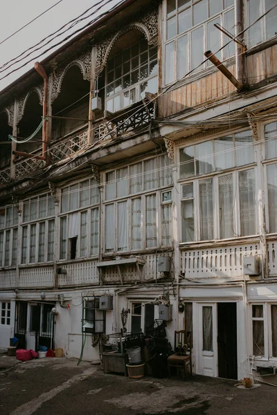 Calles Balcones Tiflis — Foto de Stock