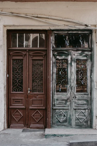 Old Doors Tbilisi Georgia — Stock Photo, Image