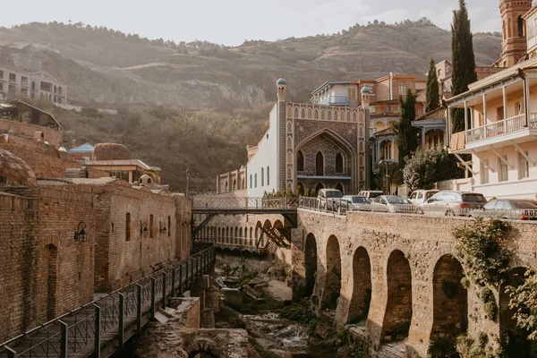 Banhos Enxofre Tbilisi Velho — Fotografia de Stock