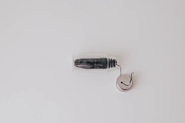 Zero Waste Dental Floss Box — Stock Photo, Image