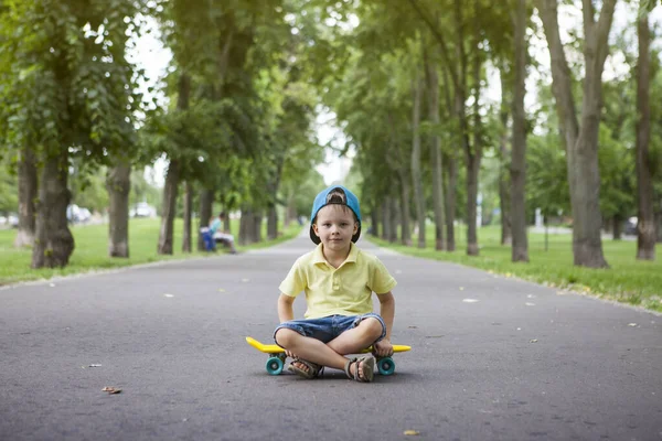 Menino Skate — Fotografia de Stock