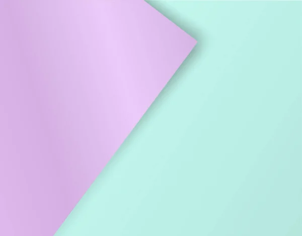 Kleurrijke Pastels Papieren Achtergrond Ontwerp Met Licht Schaduwen Vector — Stockvector