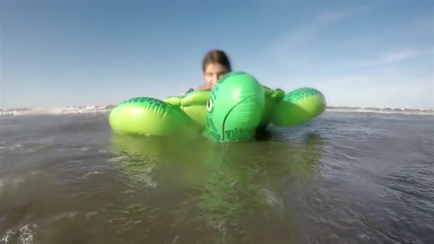 Водные Игры Море — стоковое видео