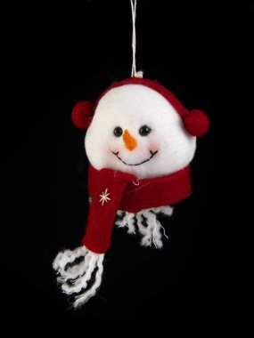 Noel süslemeleri ile ışık ve yıldız