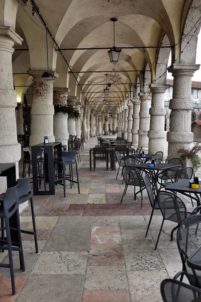 Porch Bar Tables — Stock Photo, Image