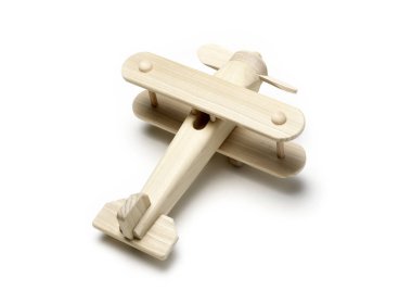 Ahşap uçak modeli yapımı için