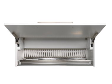 Mutfak dolabı beyaz arka plan üzerinde