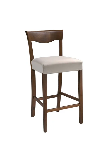 Krzesło Drewniane Stylu Rustykalnym — Zdjęcie stockowe