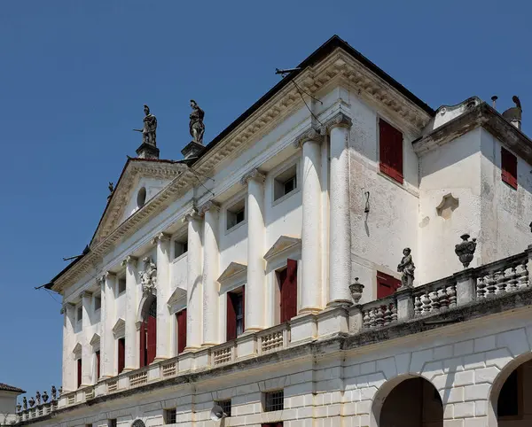 Facciata Villa Antica Storica — Foto Stock