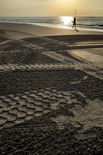Spiaggia all'alba — Foto Stock