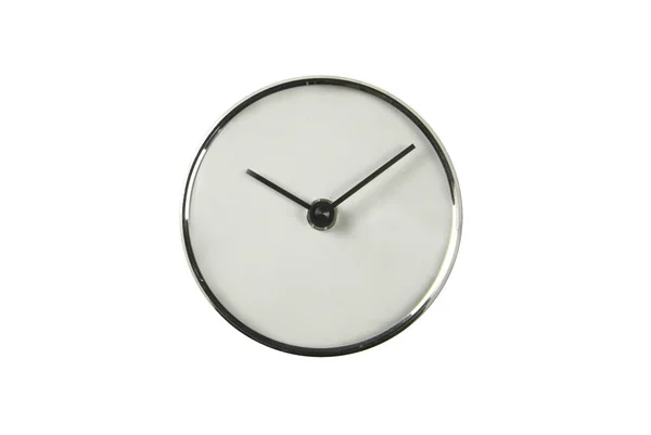 Stylized Clock White Background — Stock Photo, Image