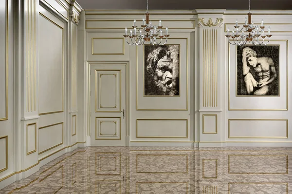 Duvar panelleri ile klasik ortam