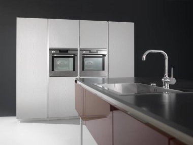 Modern mutfak ortamı detay