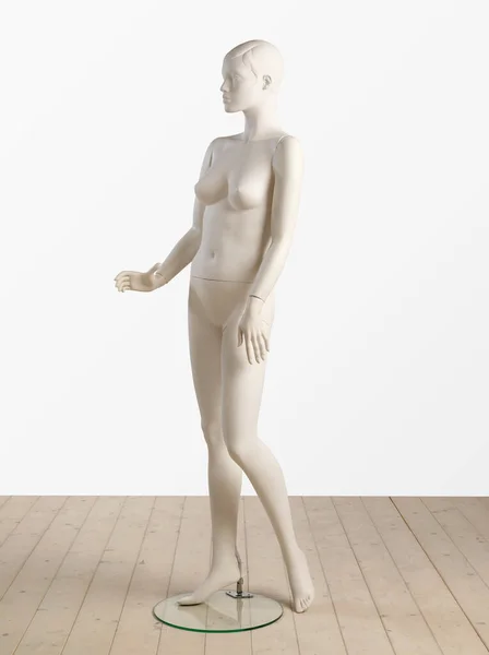 Maniquí Mujer Sobre Fondo Blanco — Foto de Stock