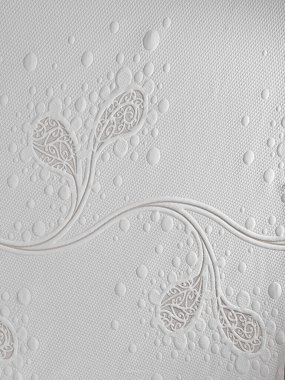 Beyaz arkaplanda kumaş dokusu