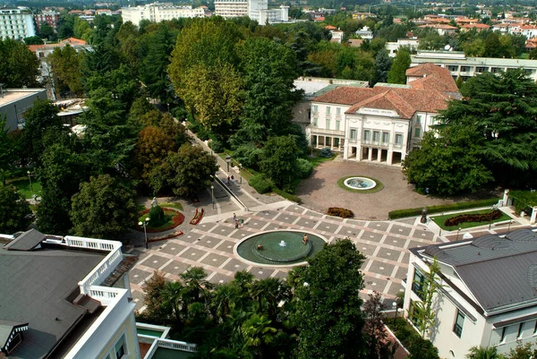 Krajina Horním Pohledem Čtverec — Stock fotografie