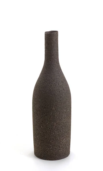 中立的な背景にテラコッタの花瓶 — ストック写真