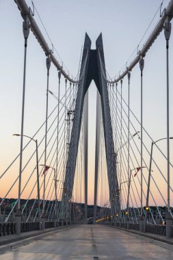 Yavuz Sultan Selim Köprüsü İstanbul 'dan orta görüş