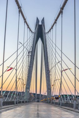 Yavuz Sultan Selim Köprüsü İstanbul 'dan orta görüş