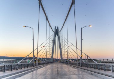 Yavuz Sultan Selim Köprüsü İstanbul 'dan orta görüş