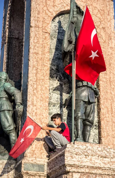 Istanbul Turquia Julho Uma Tentativa Golpe Militar Mergulhou Turquia Uma — Fotografia de Stock