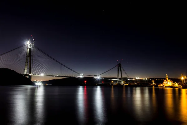 Üçüncü Köprü Yavuz Sultan Selim Köprüsü — Stok fotoğraf