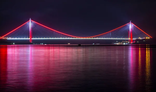 Terceira Ponte Yavuz Sultan Selim Bridge — Fotografia de Stock