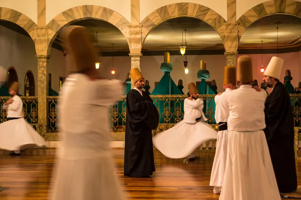 Semazen Eller Whirling Dervishes Konya Sufi Virvlande Dervish Semazen Dansar — Stockfoto