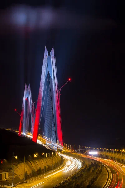 Τρίτη Γέφυρα Γέφυρα Γιαβούζ Σουλτάν Σελίμ — Φωτογραφία Αρχείου
