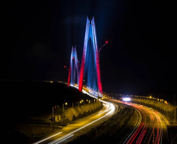 Terzo Ponte Yavuz Sultan Selim Bridge — Foto Stock