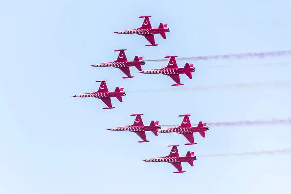 Yenikapi Istanbul Turchia Maggio Stelle Turche Turk Yildizlari Sono Team — Foto Stock