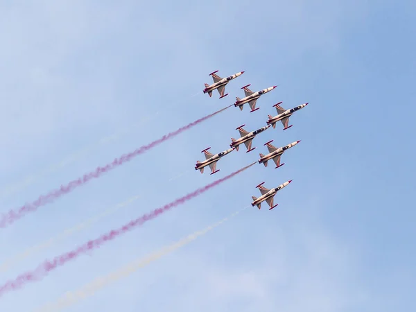 Yenikapi Istanbul Turchia Maggio Stelle Turche Turk Yildizlari Sono Team — Foto Stock