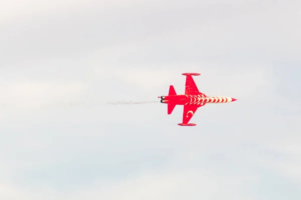 Yenikapi Istanbul Turkey Május Török Csillagok Turk Yildizlari Légierő Aerobic — Stock Fotó