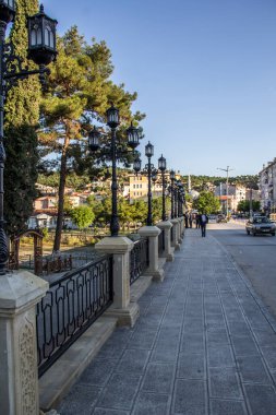 SINOP, TURKEY - 4 Temmuz; Köprüdeki Boyabat Merkezi, Sinop, Hindi