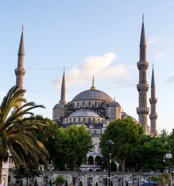 İstanbul 'daki mavi cami, hindi.