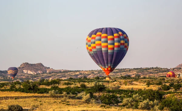 Goreme Turquie Juillet 2016 Vol Montgolfière Dessus Cappadoce Goreme — Photo