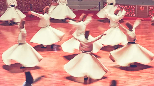 Semazen Atau Whirling Dervishes Konya Sufi Whirling Dervish Semazen Menari — Stok Foto