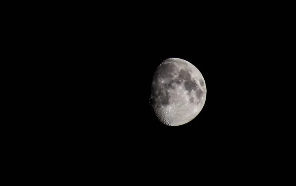 beautiful full moon on sky on background