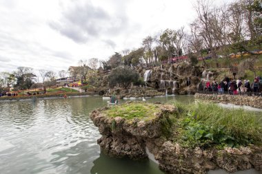 TURKEY İSTANBUL; 9 Nisan 2017 Emirgan Parkı ve laleleri