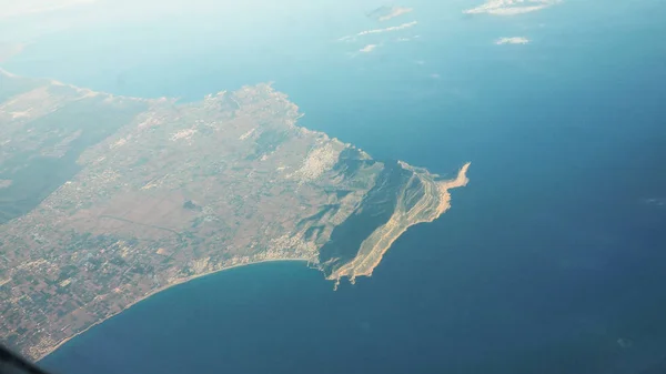 Τυνησία Χερσόνησο Cap Bon Εναέρια Άποψη — Φωτογραφία Αρχείου