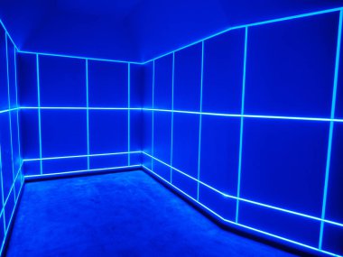 Neon teknolojisi hafif arka plan konsepti.