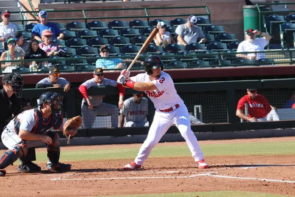 Estados Unidos Scottsdale Noviembre 2018 Juego Austin Orewiler Scottsdale Scorpions —  Fotos de Stock