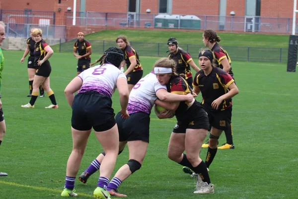 Partido Rugby Femenino Grand Canyon University Lopes Arizona State University — Foto de Stock