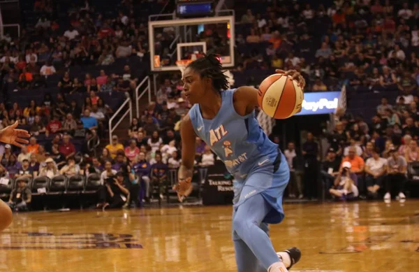 Phoenix Arizona Abd Temmuz 2019 Phoenix Mercury Atlanta Dream Basketbol — Stok fotoğraf