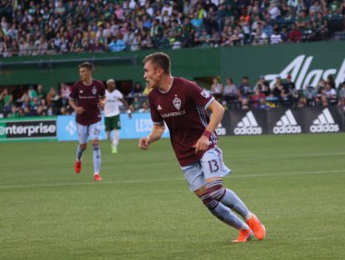 Portland, Oregon, 13 Temmuz 2019: Portland Timbers ve Colorado Rapids maçı, Portland Providence Park