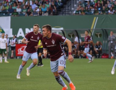 Portland, Oregon, 13 Temmuz 2019: Portland Timbers ve Colorado Rapids maçı, Portland Providence Park