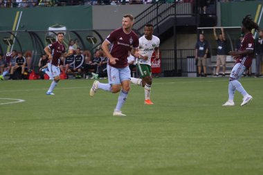 Portland, Oregon, 13 Temmuz 2019: Portland Timbers ve Colorado Rapids maçı, Portland Providence Park