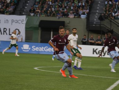Portland, Oregon, 13 Temmuz 2019: Portland Timbers ve Colorado Rapids maçı, Portland Providence Park