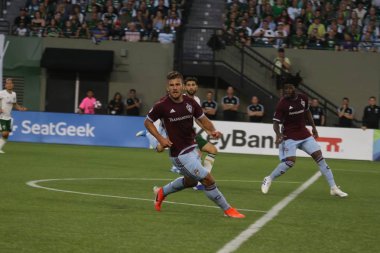 Portland, Oregon, 13 Temmuz 2019: Portland Timbers ve Colorado Rapids maçı, Portland Providence Park
