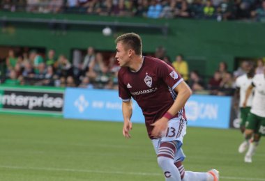 Portland, Oregon, 13 Temmuz 2019: Portland Timbers ve Colorado Rapids maçı, Portland Providence Park